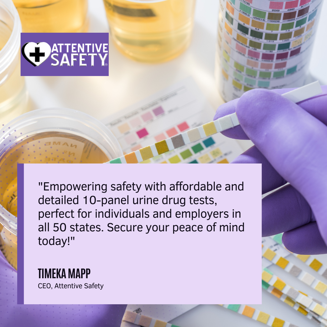 10 Panel Urine Drug Test​